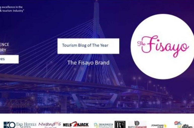 the fisayo, fisayo, tourism, tourism blog of the year, pyne awards, the fisayo brand, tourism awards, tourism blogger, who are the best bloggers in Nigeria, best travel blog in Nigeria,